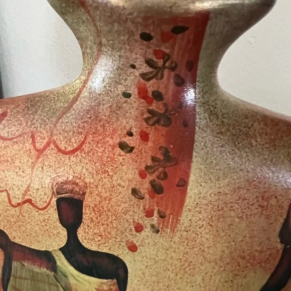 Square Thin Ceramic Decorative Vase - Picture 8 of 10